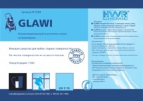 Высококонцентрированный очиститель стекол на биоспиртах GLAWI